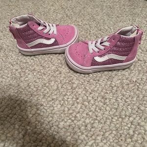Pink toddler Vans